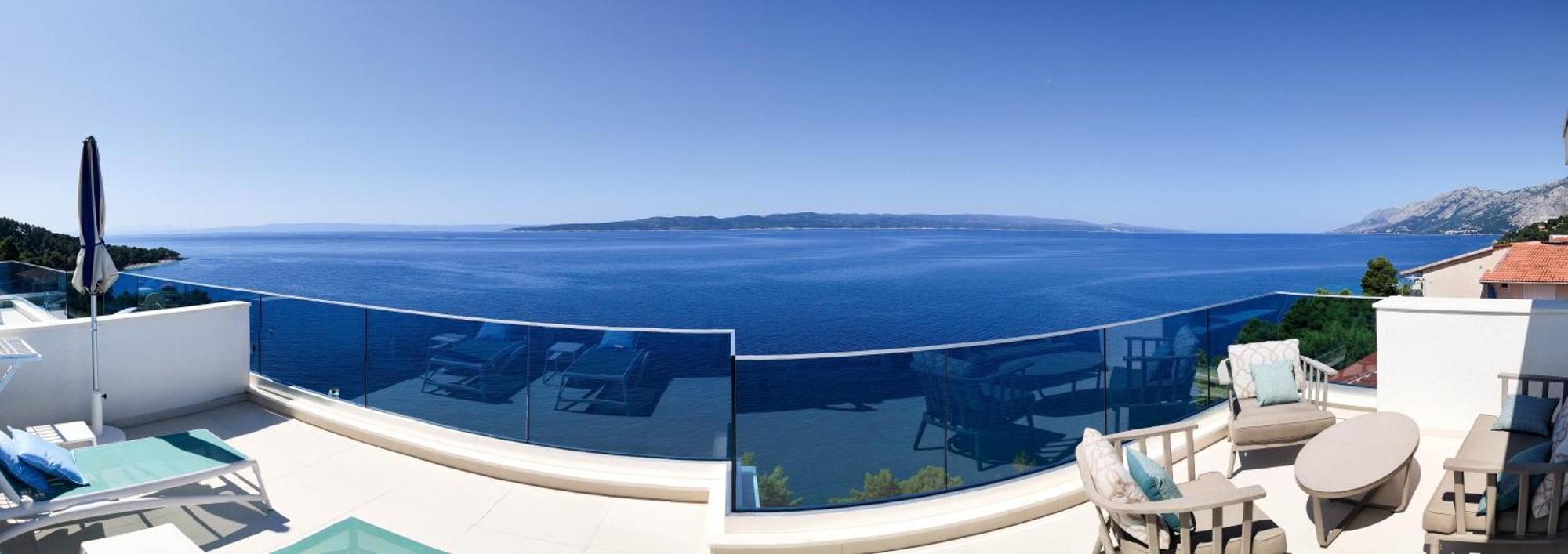 Villa Visnja Prestige Брела Экстерьер фото